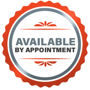 Available by Appointment Badge